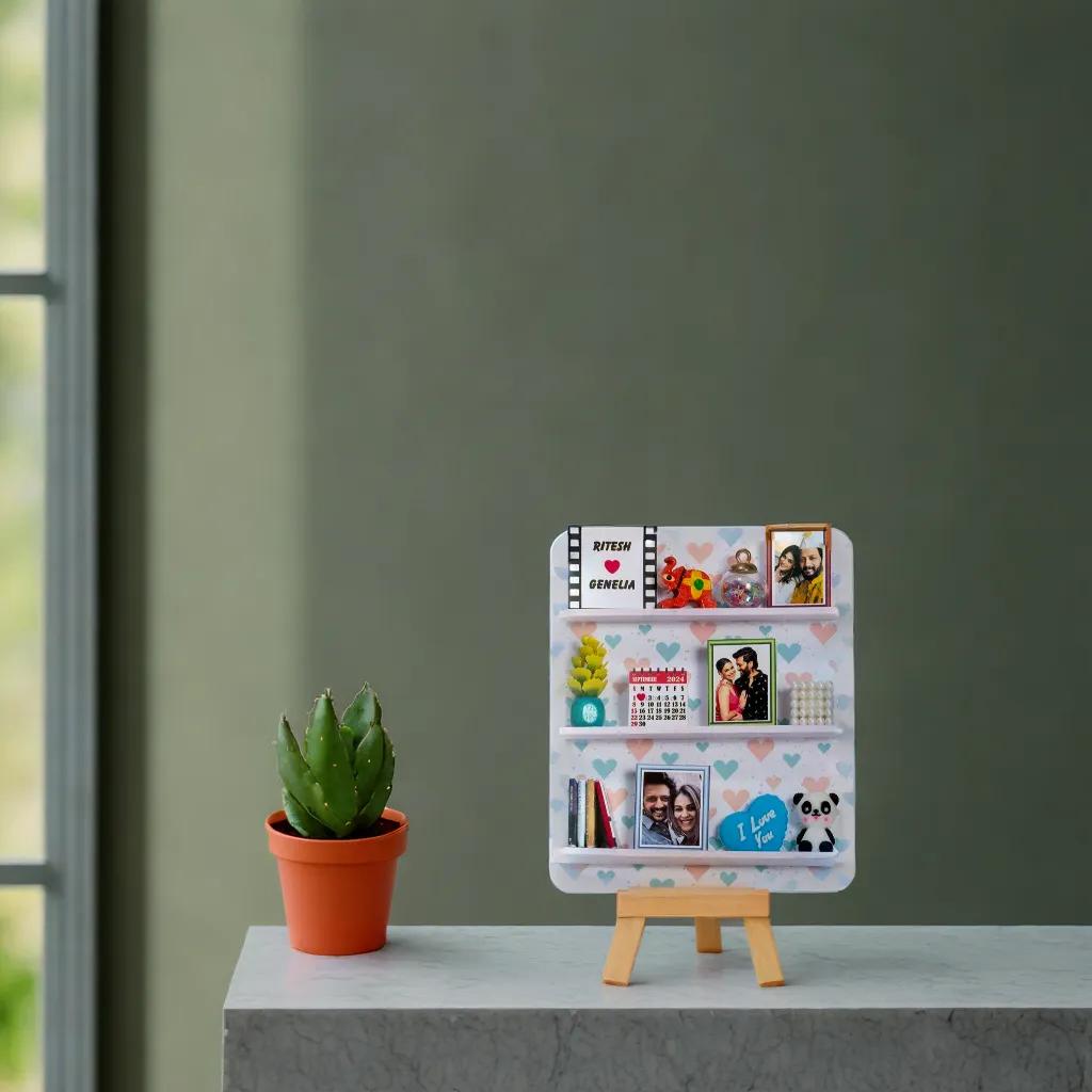 Craftosuit Miniature Standy – Beautiful 4x5 Inch Small Personalized Gift for Birthday & Anniversary