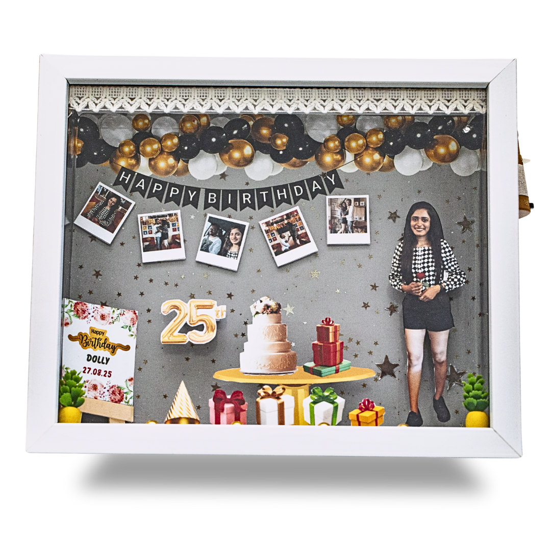 Birthday Special Unique Gift Miniature Frame